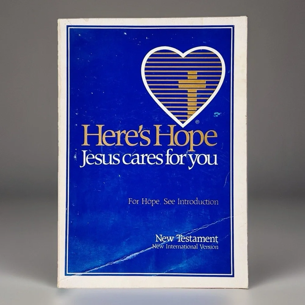Heres Hope New Testament NIV Paperback 1988 Holman Bible Publishers Book